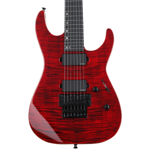 ESP USA M-7 FR Flamed Maple Solidbody Electric Guitar - See Thru Black Cherry