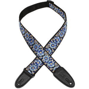 Levy's M8AS Jacquard Weave Guitar Strap - Navy