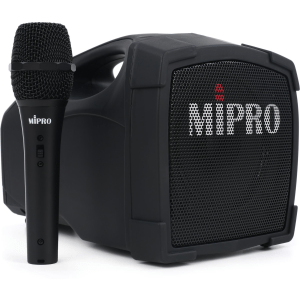MIPRO MA-101C/MM-107 Handheld Portable Battery-Powered PA System with Microphone