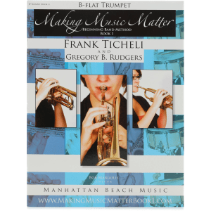 Manhattan Beach Music Making Music Matter Book 1 - Trumpet