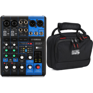 Yamaha MG06X 6-channel Mixer and Bag Bundle