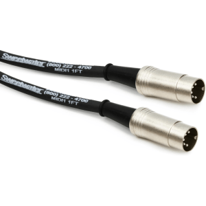 Pro Co MIDI3-1 Excellines MIDI Cable - 1 foot