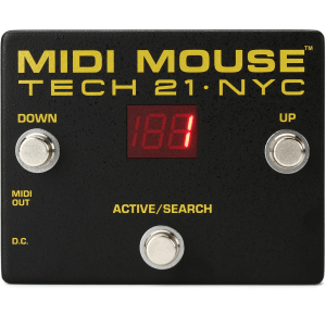 Tech 21 MIDI Mouse 3-button MIDI Foot Controller