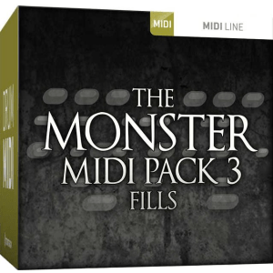 Toontrack Monster Drum MIDI Pack 3 - Fills