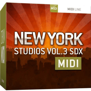 Toontrack New York Studios Vol. 3 SDX Drum MIDI Pack