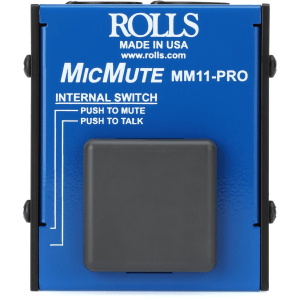 Rolls MM11-Pro MicMute Microphone Mute/Talk Switch