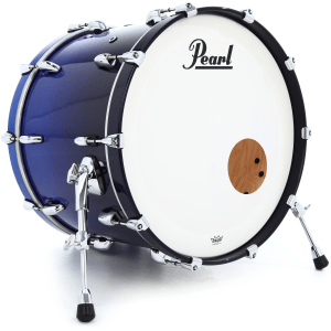 Pearl Masters Maple Pure Bass Drum - 22 x 16 inch - Kobalt Blue Fade Metallic