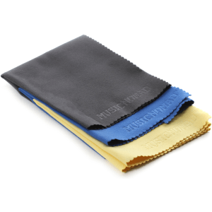 MusicNomad Super Soft Microfiber Suede Polishing Cloth (3-pack)