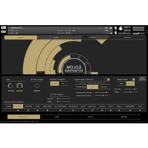Vir2 MOJO 2 Baritone Saxophone Virtual Instrument Software