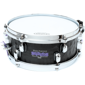 Tama Mike Portnoy MP125ST Hammered Signature 5 x 12-inch Snare Drum - Black