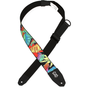 Levy's MPRH-36 Right Height Polyester Guitar Strap- Comic Book