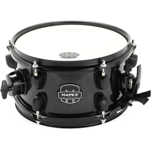 Mapex MPX Maple/Poplar Side Snare Drum - 5.5 x 10-inch - Black with Black Hardware