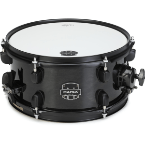 Mapex MPX Maple/Poplar Side Snare Drum - 6 x 12-inch - Black with Black Hardware