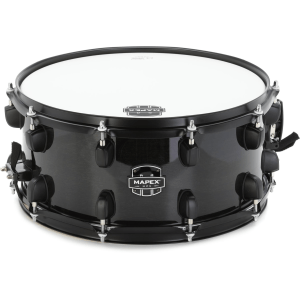 Mapex MPX Maple/Poplar Snare Drum - 6.5 x 14-inch - Black with Black Hardware