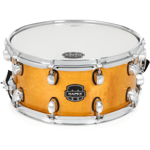 Mapex MPX Maple/Poplar Snare Drum - 6.5 x 14-inch - Natural with Chrome Hardware