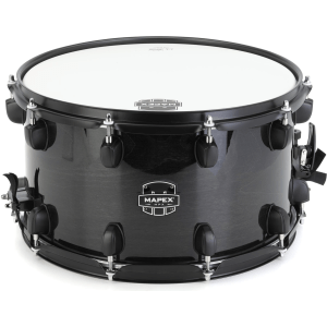 Mapex MPX Maple/Poplar Snare Drum - 8 x 14-inch - Black with Black Hardware