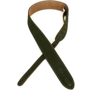 Levy's MS12 Suede Guitar Strap - Green