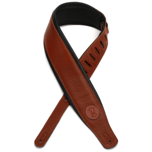 Levy's MSS2 Garment Leather Guitar Strap - Tan