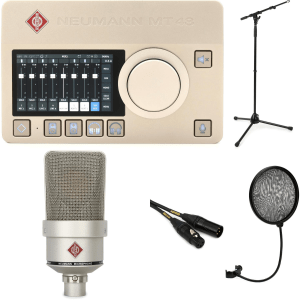 Neumann MT 48 USB-C Audio Interface and TLM 103 Anniversary Edition Microphone Bundle