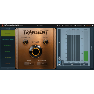 Smack Attack by Waves - Transient Shaper Plugin VST VST3 Audio Unit AAX