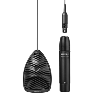 Shure MX391/C Cardioid Boundary Microphone - Black