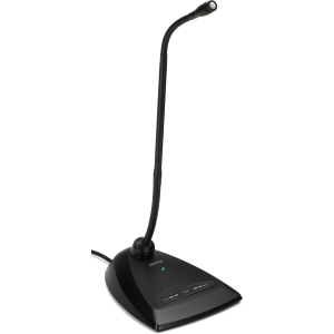 Shure MX412D/C 12-inch Cardioid Gooseneck Microphone with Desktop Base and Preamp