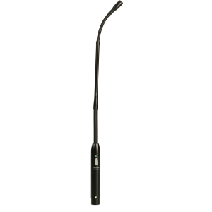 Shure MX412S/S 12 inch Supercardioid Gooseneck Microphone with Preamp & Mute Switch