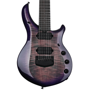 Ernie Ball Music Man John Petrucci Limited-edition Maple Top Majesty 7 String Electric Guitar - Amethyst Crystal