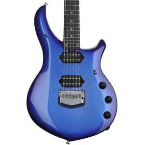 Ernie Ball Music Man John Petrucci Signature Majesty Electric Guitar - Pacific Blue Sparkle, Sweetwater Exclusive