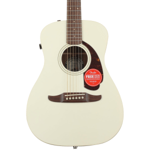 Fender Malibu Player Acoustic-electric Guitar - Olympic White