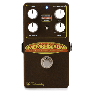 Keeley Memphis Sun Lo-Fi Reverb, Echo, and Double Tracker Pedal