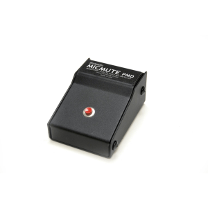 Whirlwind Micmute PMD Desktop Microphone Mute Box with Push-to-Mute Switch