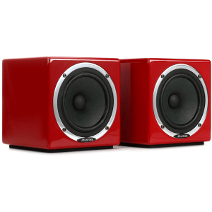 Avantone Pro Active MixCubes 5.25 inch Powered Studio Monitor Pair - 10th Anniversary Red