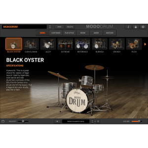 IK Multimedia Modo Drum Modeled Drum Virtual Instrument - Crossgrade/Upgrade from any IK Multimedia product worth $99 or more