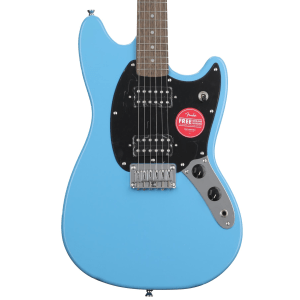 Squier Sonic Mustang HH Solidbody Electric Guitar - California Blue