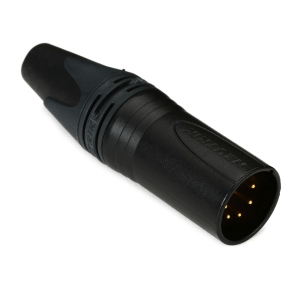 Neutrik NC5MXX-B 5-Pole Male Cable Connector - Black