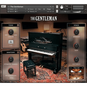 Native Instruments The Gentleman Upright Piano Software Instrument