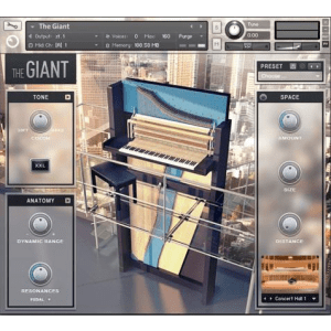 Native Instruments The Giant Upright Piano Software Instrument