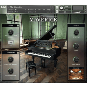 Native Instruments The Maverick Vintage Grand Piano Software Instrument