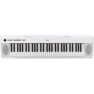 Yamaha Piaggero NP-12 61-key Piano with Speakers and PA130 Power Adapter - White