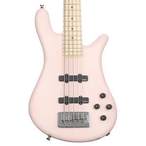 Spector USA NS-5 5-string Bass Guitar - Shell Pink, Sweetwater Exclusive