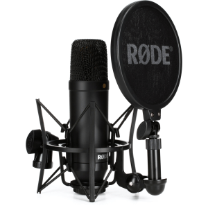 Rode NT1 Kit Condenser Microphone with SM6 Shockmount and Pop Filter