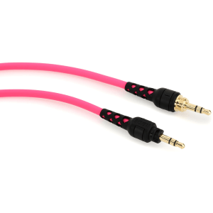 Rode Rode NTH-100 3.5mm to 3.5mm TRS Cable - 7.9-foot, Pink