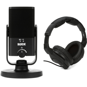 Rode NT-USB Mini USB Condenser Microphone Podcast Bundle