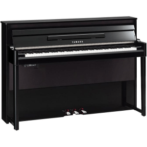 Yamaha AvantGrand NU1X Digital Upright Piano - Polished Ebony