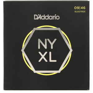 D'Addario NYXL0946 NYXL Nickel Wound Electric Guitar Strings - .009-.046 (3-pack)