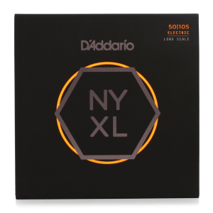 D'Addario NYXL50105 Long Scale Nickel Wound Bass Guitar Strings - .050-.105 Medium