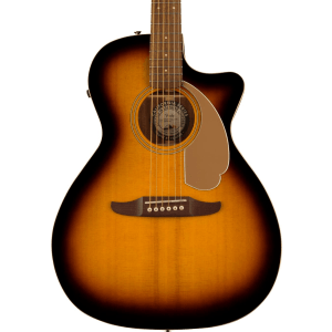 Fender Newporter Player Acoustic-electric Guitar - Sunburst