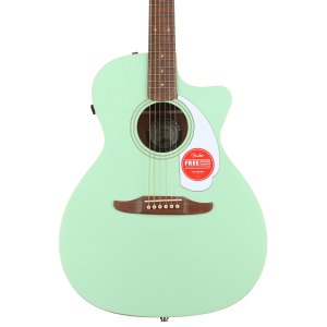 Fender Newporter Player Acoustic-electric Guitar - Surf Green
