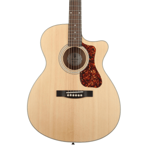 Guild OM-240CE, Orchestra Acoustic-Electric Guitar - Natural